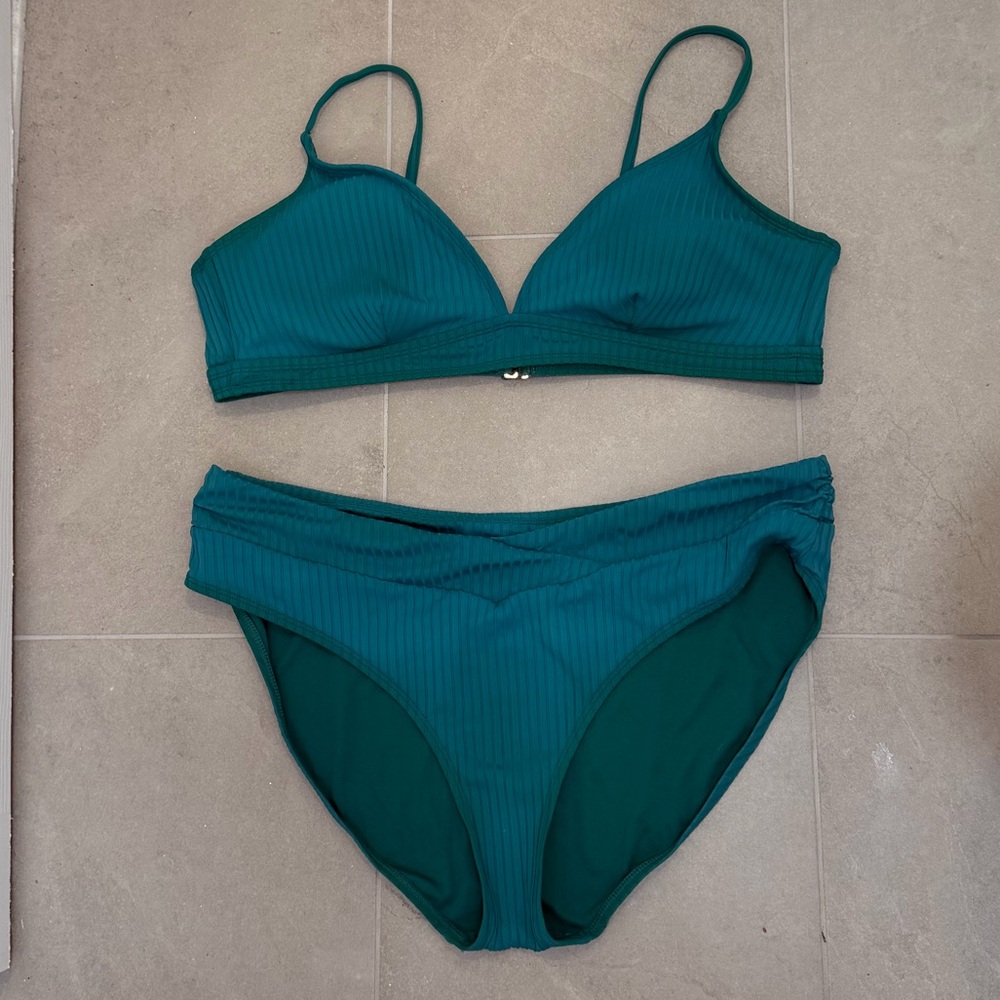 Teal Women's Swimwear Set